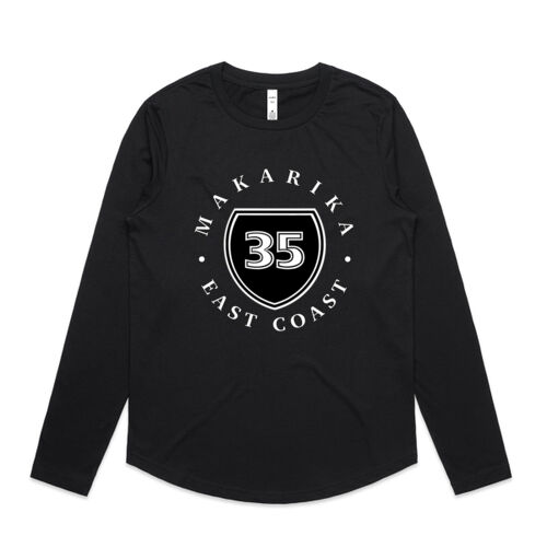 MAKARIKA 3.0 - AS Colour Womens Curve Longsleeve Tee Thumbnail