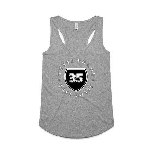 NGATI POROU 3.0 - AS Colour Womens Yes Racerback Singlet Thumbnail