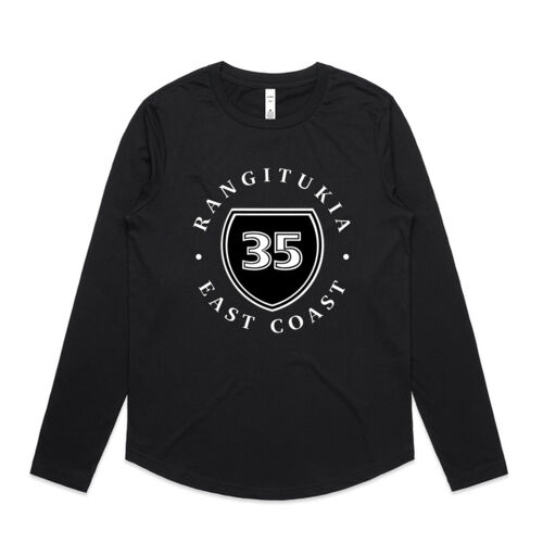 RANGITUKIA 3.0 - AS Colour Womens Curve Longsleeve Tee Thumbnail