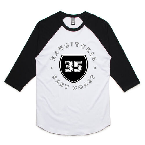 RANGITUKIA 3.0 - AS Colour Mens Raglan Tee Thumbnail