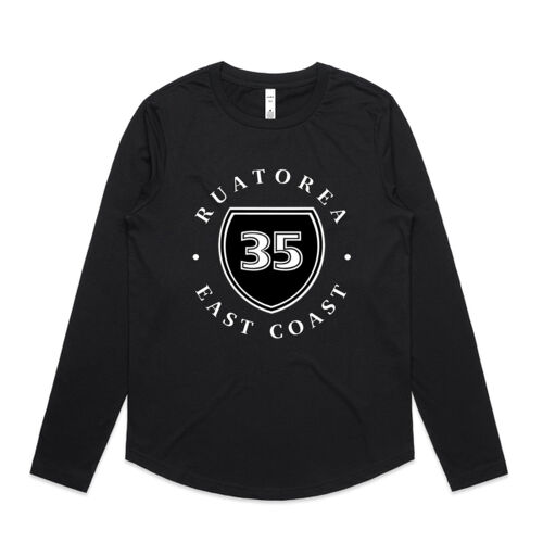 RUATOREA 3.0 - AS Colour Womens Curve Longsleeve Tee Thumbnail