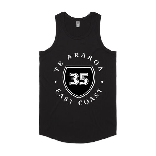 TE ARAROA 3.0 - AS Colour Mens Authentic Singlet Thumbnail