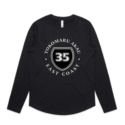 TOKOMARU AKAU 3.0 - AS Colour Womens Curve Longsleeve Tee Thumbnail