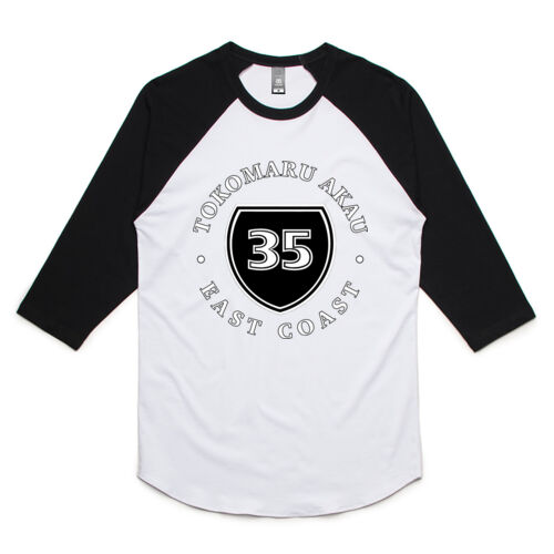 TOKOMARU AKAU 3.0 - AS Colour Mens Raglan Tee Thumbnail