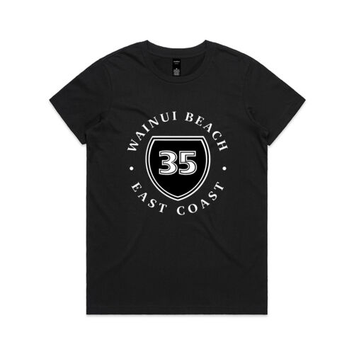 WAINUI BEACH 3.0 - AS Colour Womens Maple Tee Thumbnail