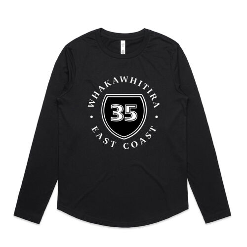 WHAKAWHITIRA 3.0 - AS Colour Womens Curve Longsleeve Tee Thumbnail