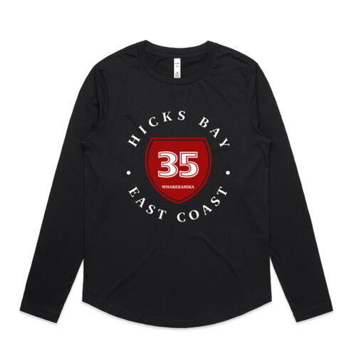 HICKS BAY 4.0 - AS Colour Womens Curve Longsleeve Tee Thumbnail