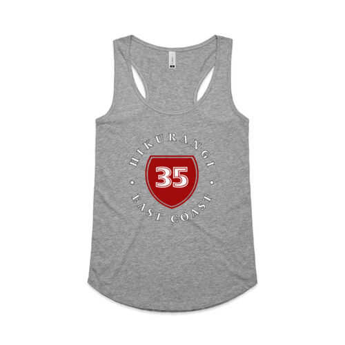 HIKURANGI 4.0 - AS Colour Womens Yes Racerback Singlet Thumbnail