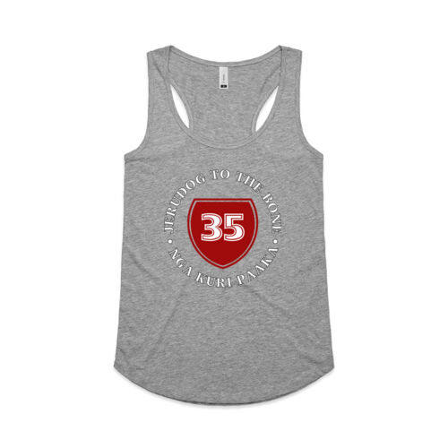 JERUDOG TO THE BONE 4.0 - AS Colour Womens Yes Racerback Singlet Thumbnail