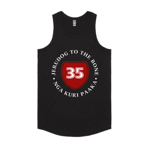 JERUDOG TO THE BONE 4.0 - AS Colour Mens Authentic Singlet Thumbnail