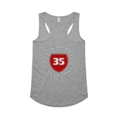 MAKORORI 4.0 - AS Colour Womens Yes Racerback Singlet Thumbnail