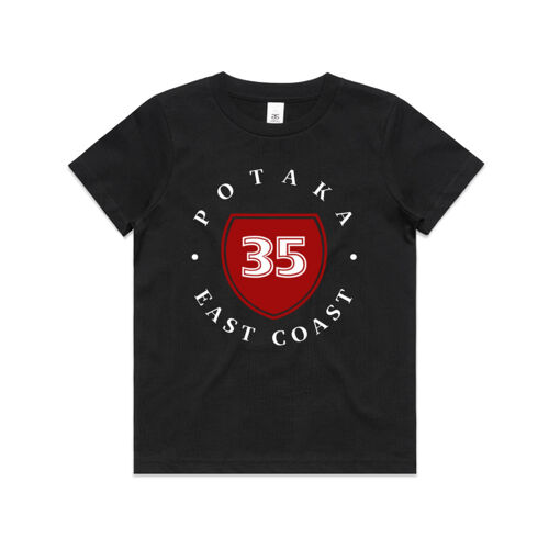 POTAKA EASTCOAST 4.0 - AS Colour Kids Youth T shirt Thumbnail