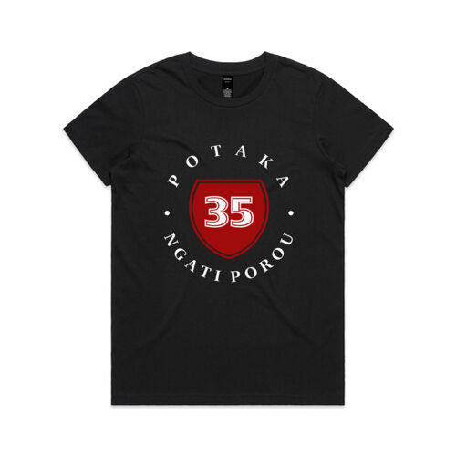 POTAKA NGATI POROU 4.0 - AS Colour Womens Maple Tee Thumbnail