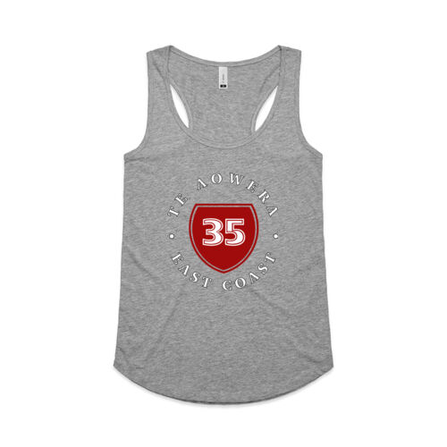 TE AOWERA 4.0 - AS Colour Womens Yes Racerback Singlet Thumbnail