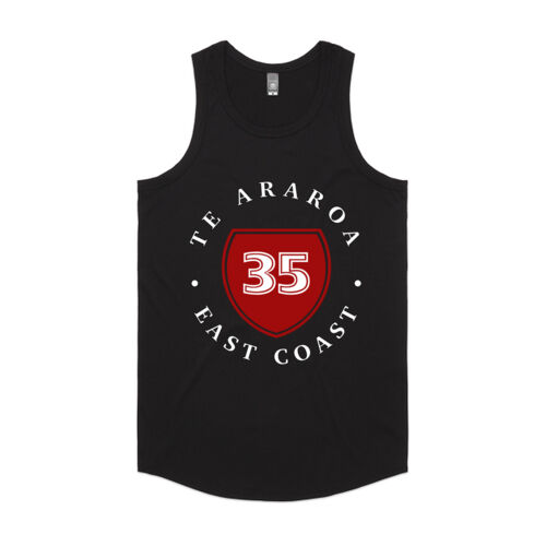 TE ARAROA 4.0 - AS Colour Mens Authentic Singlet Thumbnail