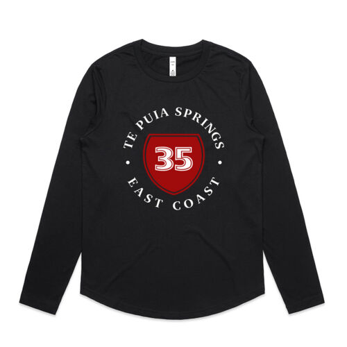 TE PUIA SPRINGS 4.0 - AS Colour Womens Curve Longsleeve Tee Thumbnail