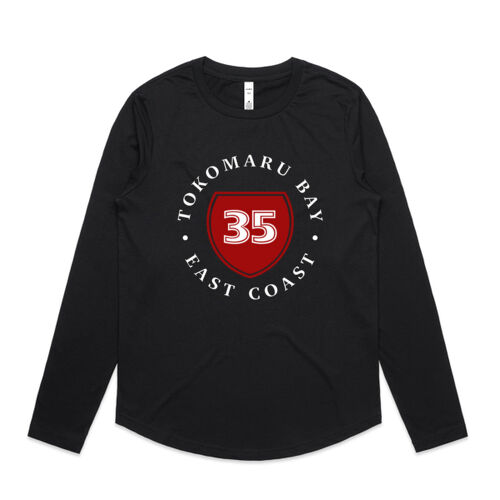 TOKOMARU BAY 4.0 - AS Colour Womens Curve Longsleeve Tee Thumbnail