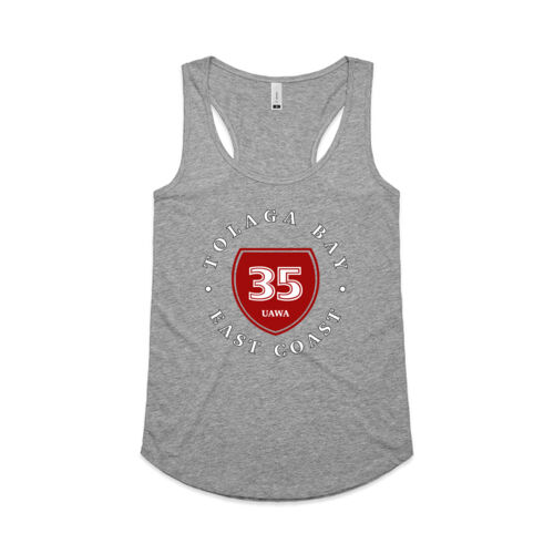 TOLAGA BAY 4.0 - AS Colour Womens Yes Racerback Singlet Thumbnail