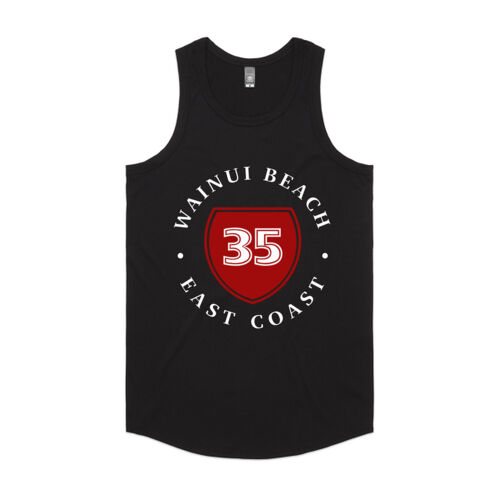 WAINUI BEACH 4.0 - AS Colour Mens Authentic Singlet Thumbnail