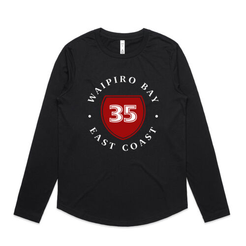 WAIPIRO BAY 4.0 - AS Colour Womens Curve Longsleeve Tee Thumbnail