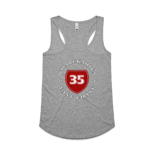 WHAREKAHIKA 4.0 - AS Colour Womens Yes Racerback Singlet Thumbnail