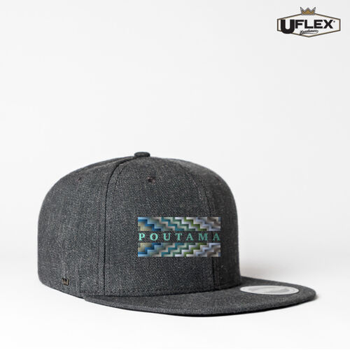 POUTAMA - U Flex Snap Back Flat Peak Cap Thumbnail
