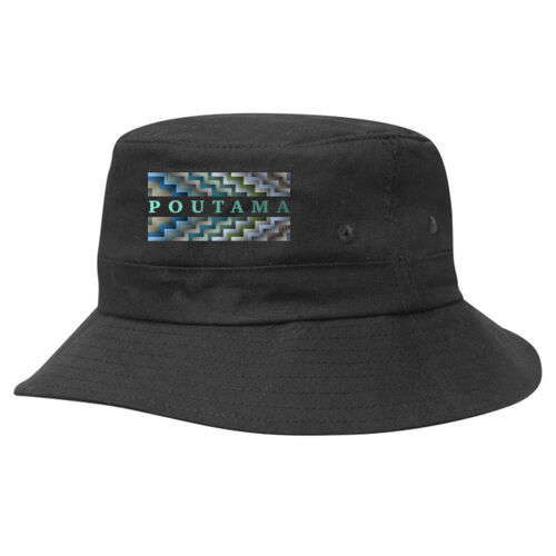 POUTAMA - Kids Twill Bucket Hat w/Toggle Thumbnail