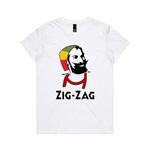 ZIG ZAG RASTA MAN - AS Colour Womens Maple Tee Thumbnail