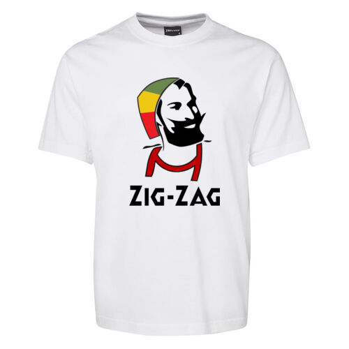 ZIG ZAG RASTA MAN - JB's Mens Tee Thumbnail