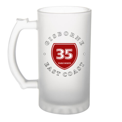 GISBORNE 4.0 - Frosted Glass Beer Mug Thumbnail