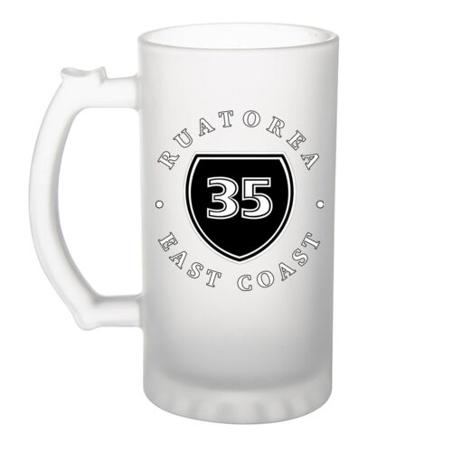 RUATOREA 3.0 - Frosted Glass Beer Mug Thumbnail