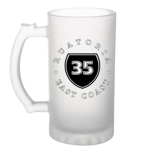 RUATORIA 3.0 - Frosted Glass Beer Mug Thumbnail