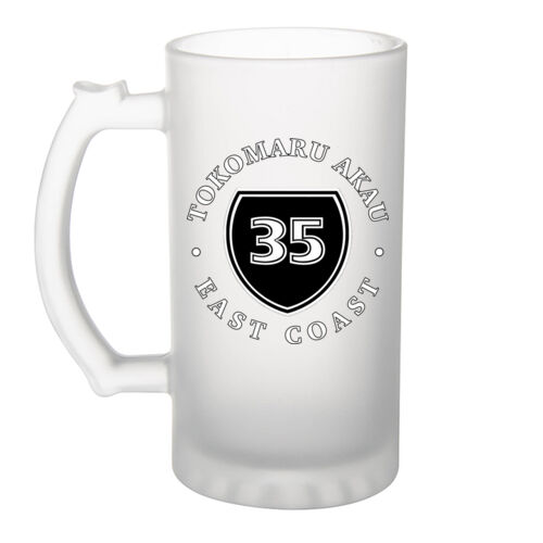 TOKOMARU AKAU 3.0 - Frosted Glass Beer Mug Thumbnail