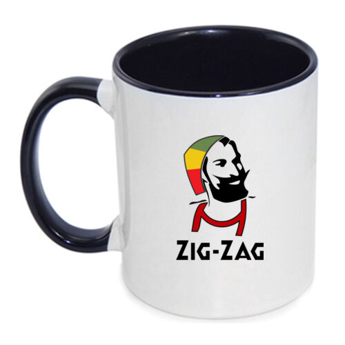 ZIG ZAG RASTAMAN - Inner Coloured Mug Thumbnail