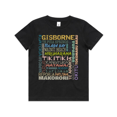 Reppin Gizzy E.C Town Names - AS Colour Kids Youth T shirt Thumbnail