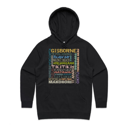Reppin Gizzy E.C Town Names  - AS Colour Womens Supply Hood Thumbnail