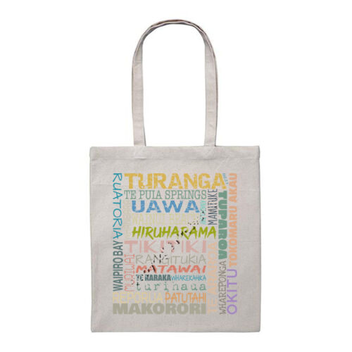 Reppin Gizzy E.C Town Names - Tote Bag - Heavy Duty Canvas Tote Bag Thumbnail