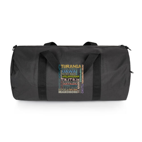 Reppin Gizzy E.C Town Names - AS Colour Contrast Duffel Bag Thumbnail