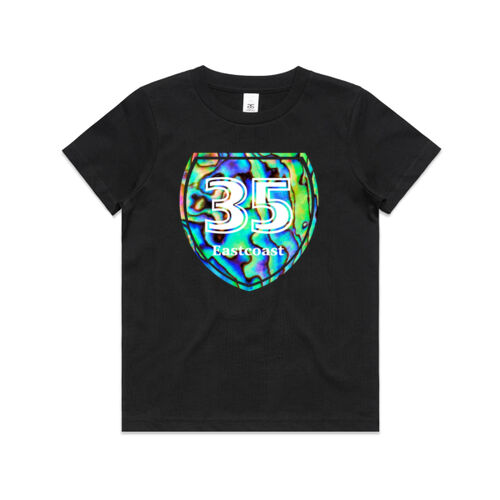 EASTCOAST 35 PAUA - AS Colour Kids Youth T shirt Thumbnail