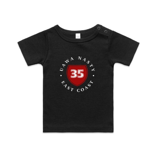 UAWA NASTY 4.0 - AS Colour Organic Infant Wee Tee Thumbnail
