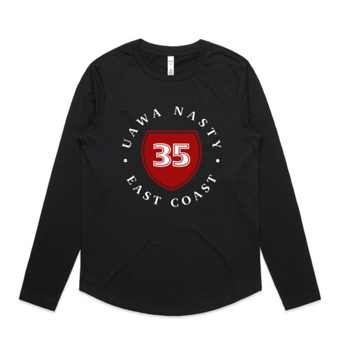 UAWA NASTY 4.0 - AS Colour Womens Curve Longsleeve Tee Thumbnail