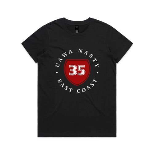 UAWA NASTY 4.0 - AS Colour Womens Maple Tee Thumbnail