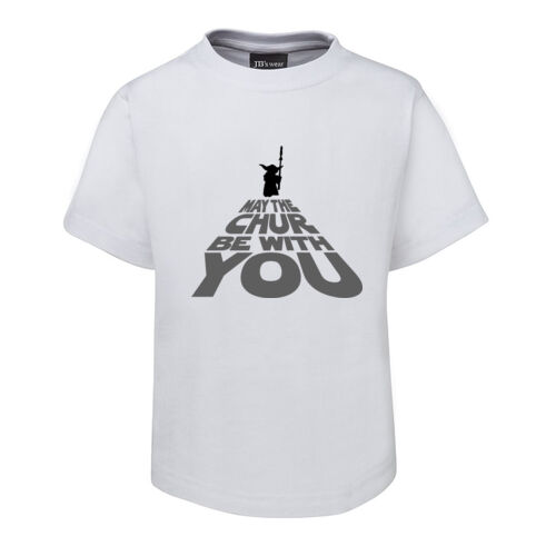 MAY THE CHUR BE WITH YOU - JB's Kids Tee Thumbnail