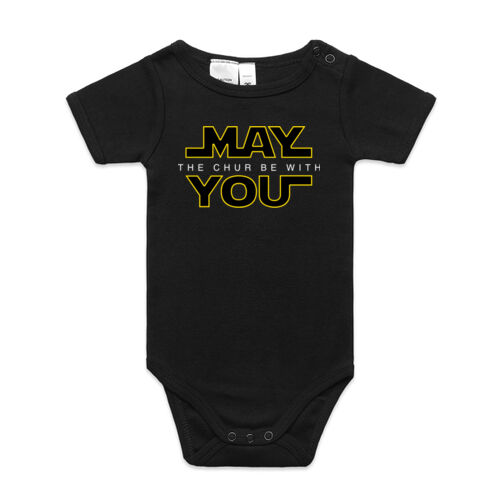 MAY THE CHUR BE WITH YOU - AS Colour Organic Infant Mini-Me One-Piece Thumbnail