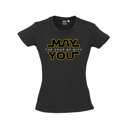 MAY THE CHUR BE WITH YOU - Biz Collection Ladies Ice Tee Thumbnail