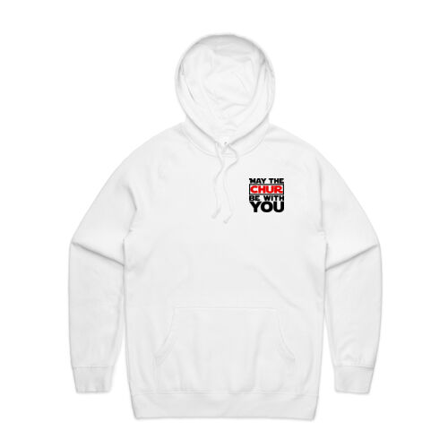 MAY THE CHUR BE WITH YOU - AS Colour Mens Supply Hood Thumbnail