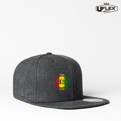 SH35 RASTA - U Flex Snap Back Flat Peak Cap Thumbnail