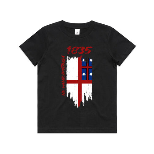 HE WHAKAPUTANGA FLAG - AS Colour Kids Youth T shirt Thumbnail