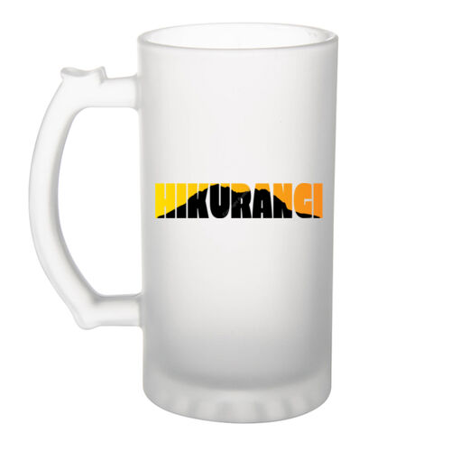 HIKURANGI - Frosted Glass Beer Mug Thumbnail