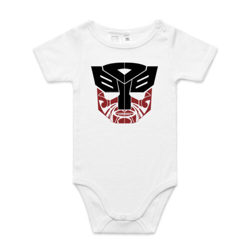 MAORI TRANSFORMER - AS Colour Organic Infant Mini-Me One-Piece Thumbnail